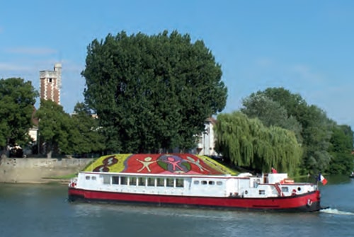bateau restaurant le delta à Chalon-sur-Saône